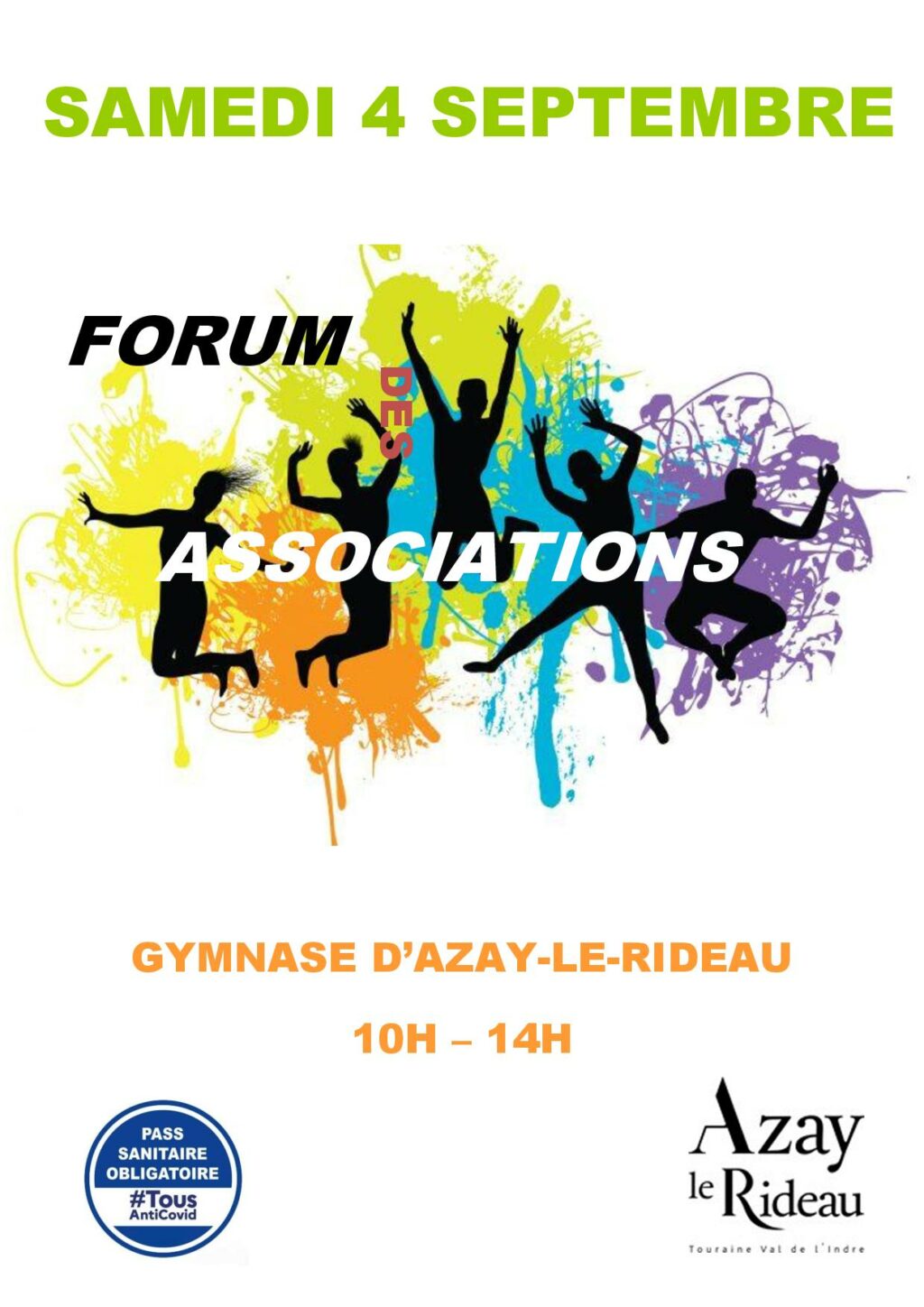 forum des associations Azay-le-Rideau 2021