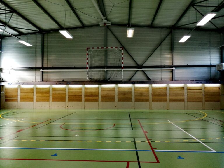 Tir sur paille gymnase