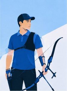 Illustration archer 3