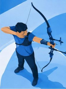 Illustration archer 4