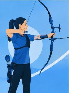 Illustration archer 5