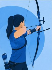 Illustration archer 6